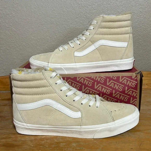 Vans | Shoes | Vans Sk8 Hi Cozy Hug Biscotti Mens Size 1  display picture 1
